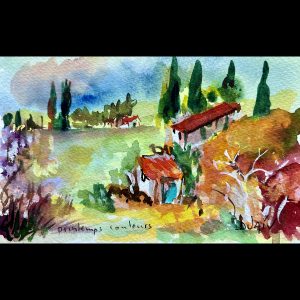 Printemps Couleurs <em>4.5'' x 7''</em>