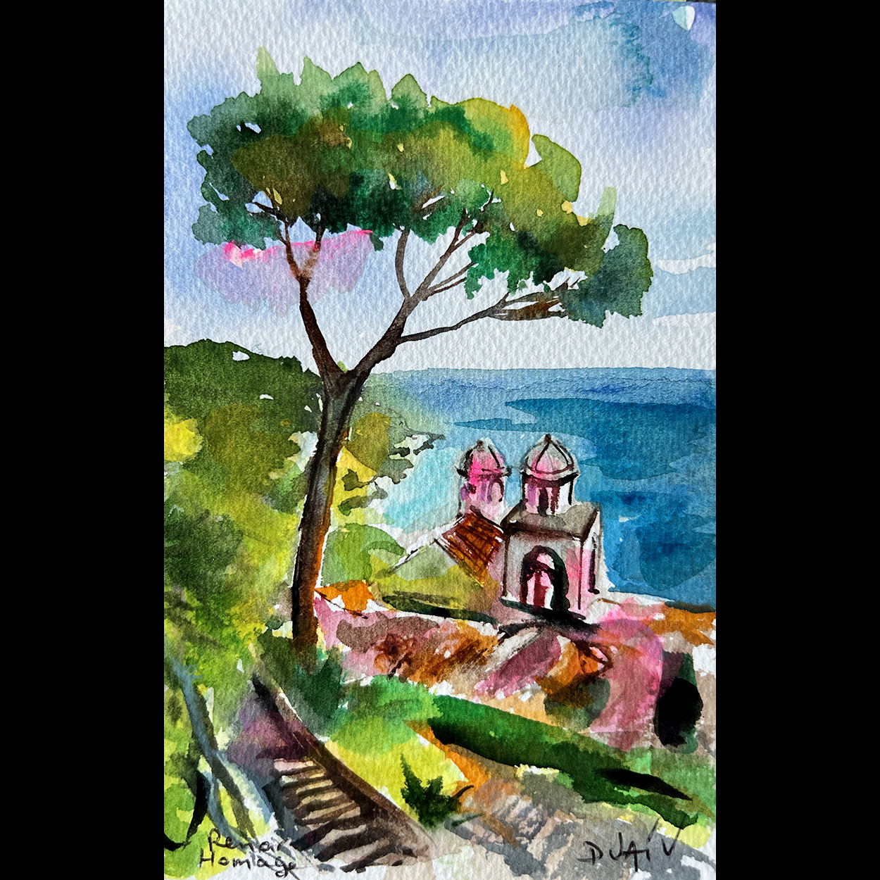 Renoir Homage <em>7'' x 4.5''</em>