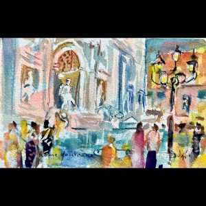 Rome Fontaine Admiration <em>4.5'' x 7''</em>