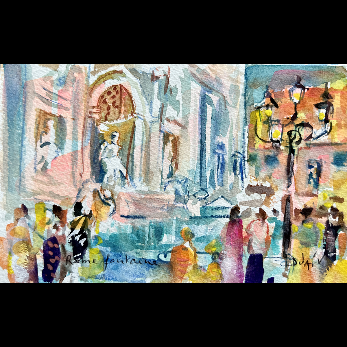 Rome Fontaine Admiration <em>4.5'' x 7''</em>