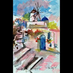 Santorini Toujours <em>7'' x 4.5''</em>