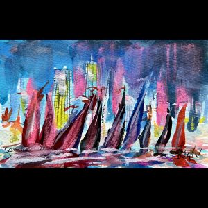 Sombre Voiles <em>4.5'' x 7''</em>
