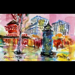 Souvenir De Paris <em>4.5'' x 7''</em>