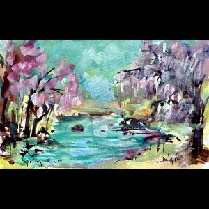 Spring River <em>4.5'' x 7''</em>