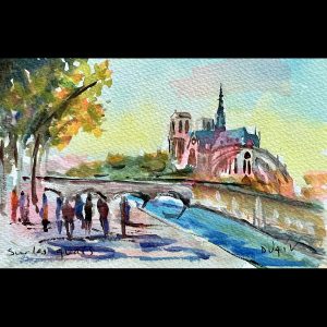 Sur Les Quaies <em>4.5'' x 7''</em>