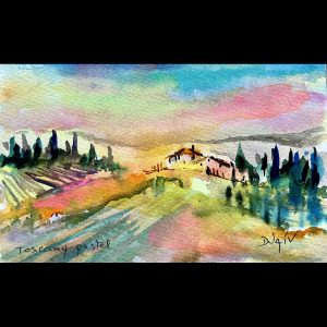 Toscany Pastel Vue <em>4.5'' x 7''</em>