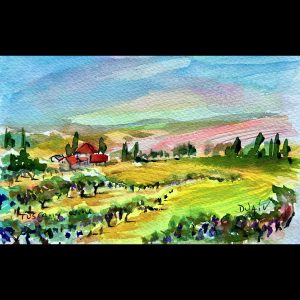 Toscany Wine <em>4.5'' x 7''</em>