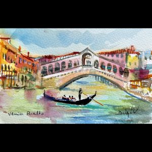 Venice Rialto Promenade <em>4.5'' x 7''</em>