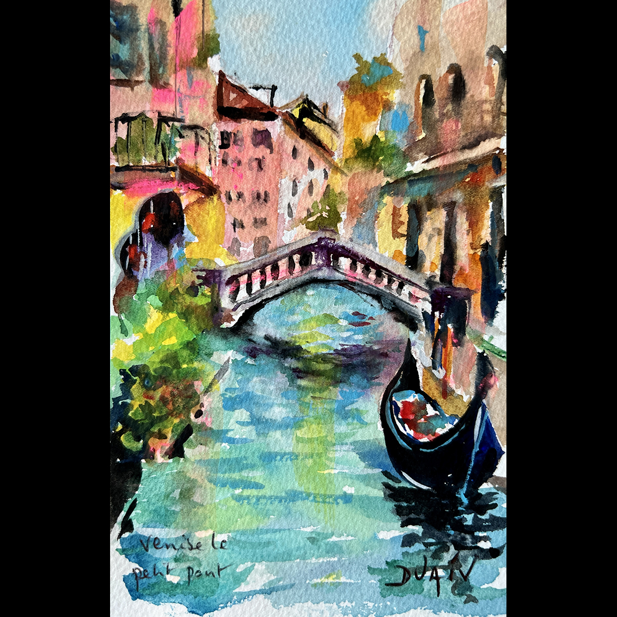 Venise Le Petit Pont <em>7'' x 4.5''</em>