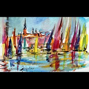 Venise Regates <em>4.5'' x 7''</em>