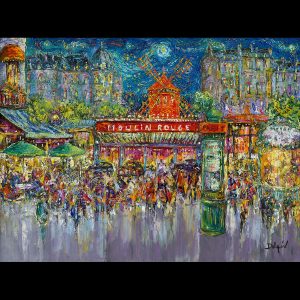 A Night at the Moulin Rouge 36'' x 48''
