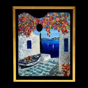 Barque Grec Palette 19.5x15.5