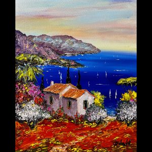 Eclatante Méditerranée 20 '' x 16''