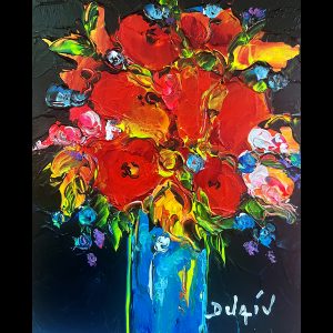 Fleurs Vivantes 10.5''x8.5''