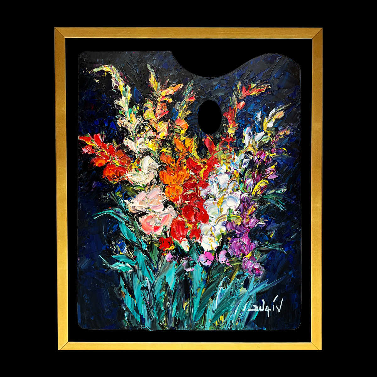Glaïeuls Palette 19.5'' x 15.5''