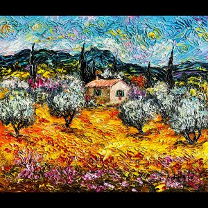 Jaune du Sud 18''x21''