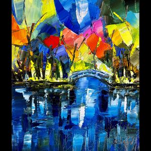 Monet Inspiration 18''x15''