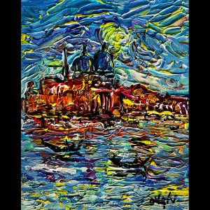 Venise Tourmente 10'' x 8''