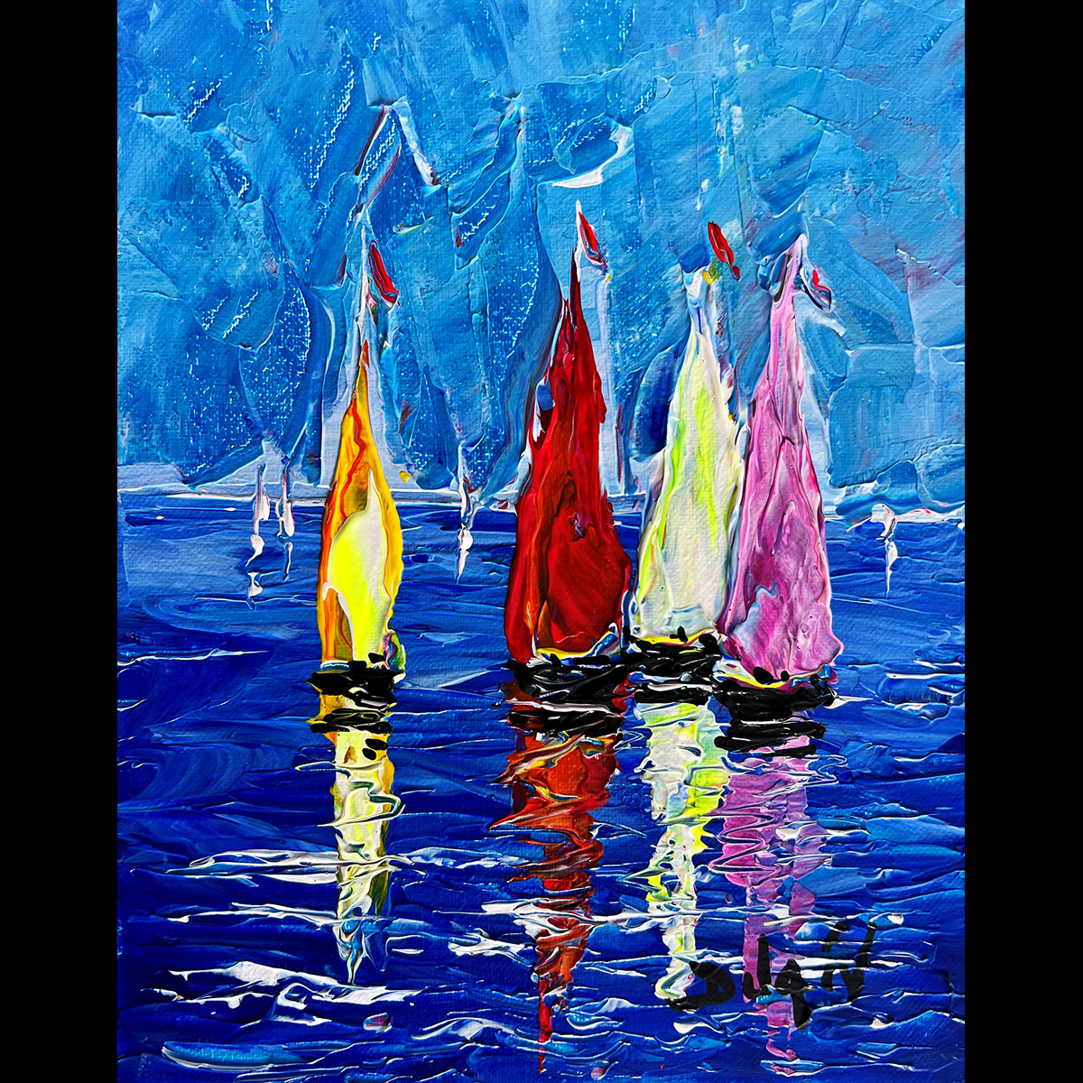 Fluorescence 10'' x 8''