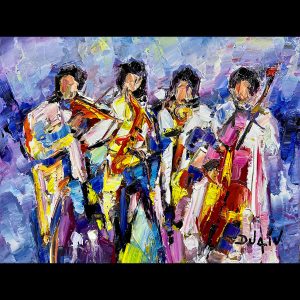 Harmonie Blanche 14'' x 18''