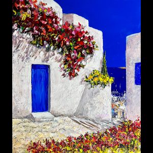 Lights of Greece 25'' x 21''