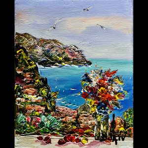Positano Bouquet 10'' x 8'' - SOLD