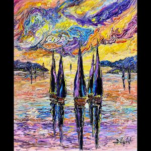 Voiles Harmonie 24'' x 20''