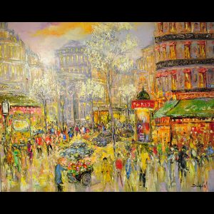 Homage to Edouard Cortes 17.375'' x 23.375''
