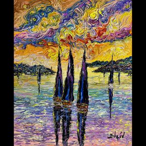 Les voiles Harmoniques 24''x20''