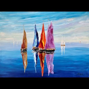 Voiles Lointaines 38''x51''