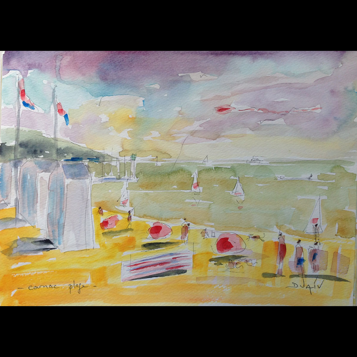 Carnac Plage 9'' x 12''