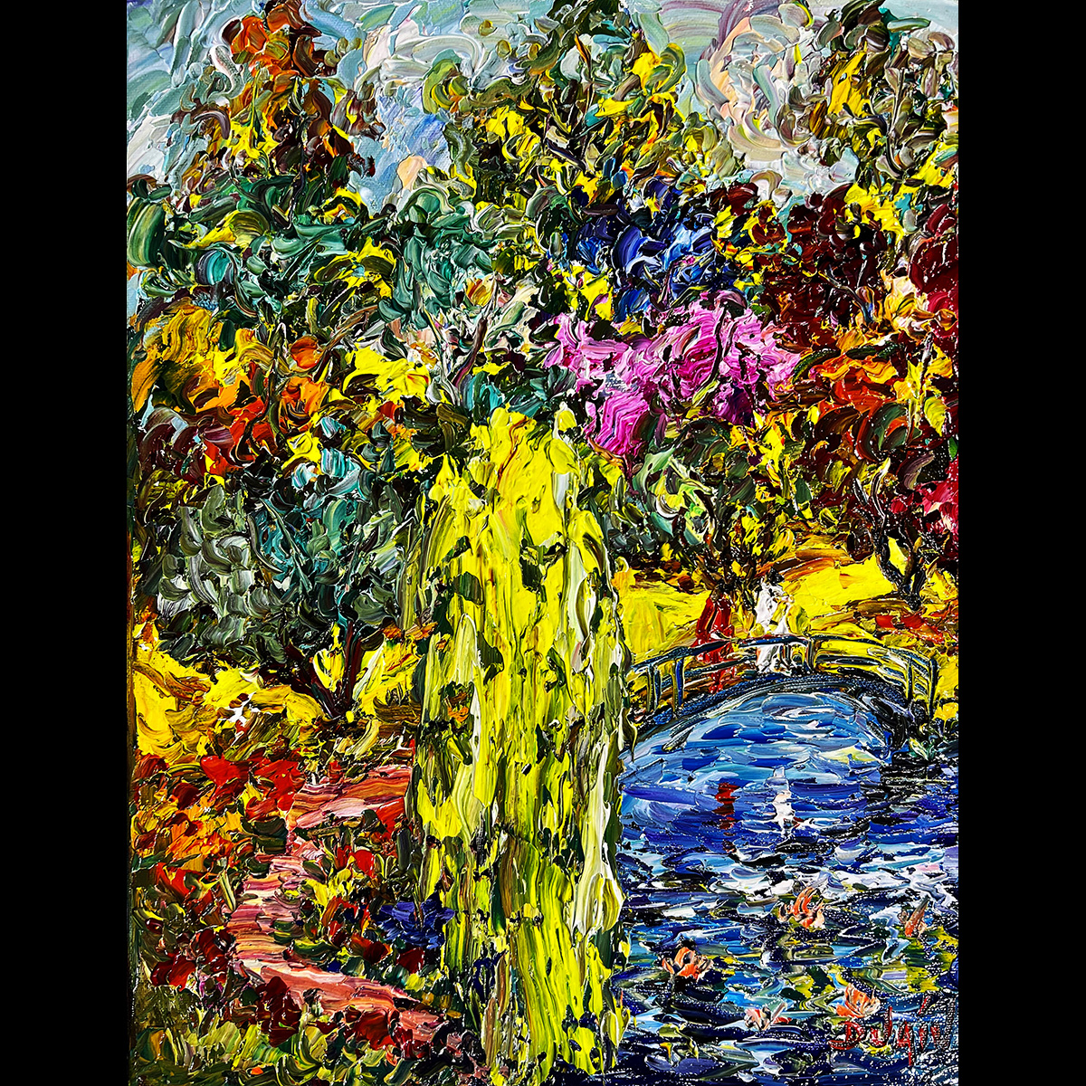 Giverny colors 1 - 18''x14''