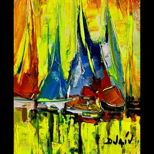 Jaune Fluo 10''x 8''