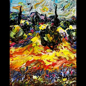 Oiseaux de Provence 10'' x 8''