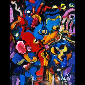 Picasso Flowers 10'' x 8''