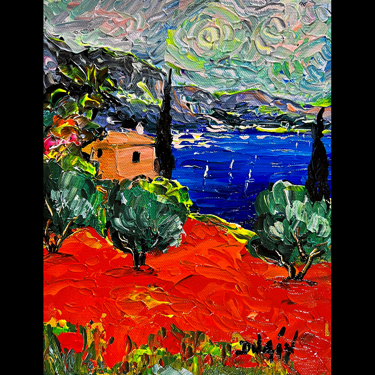 Rouge d Enfance 10'' x 8''