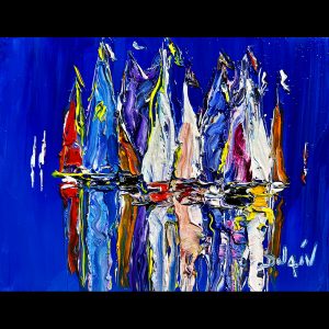 Voiles enfilade 8'' x 10''