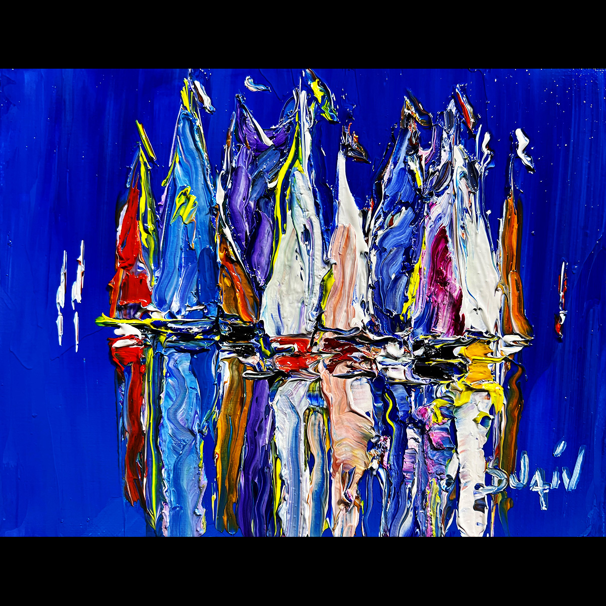 Voiles enfilade 8'' x 10''