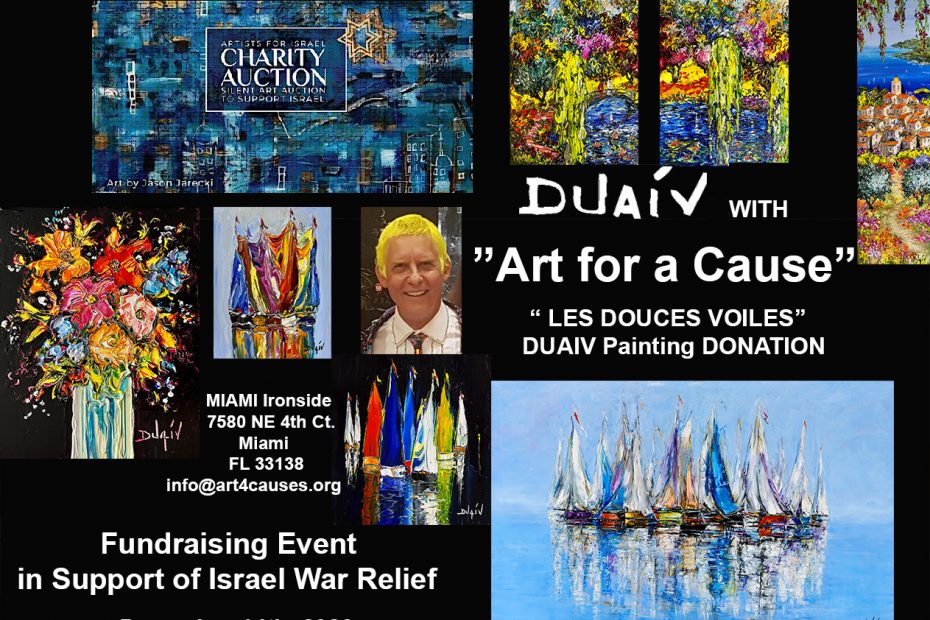 DUAIV DONATION in ART 4 CAUSES - December 14, 2023