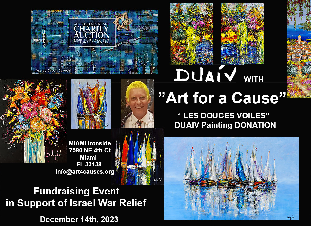 DUAIV DONATION in ART 4 CAUSES - December 14, 2023