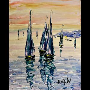 soir en rose 10''x8''