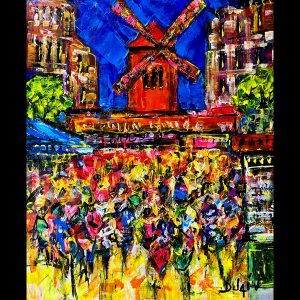 Au Moulin Rouge 24''x20''