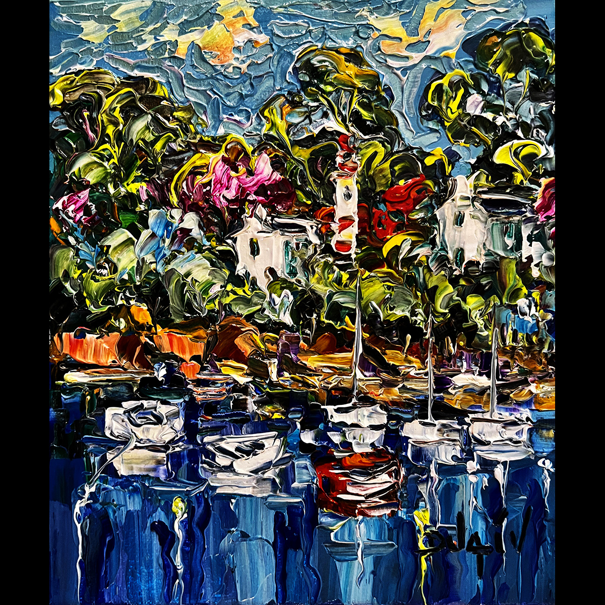 Crique du Phare 10.5''x8.5 ''