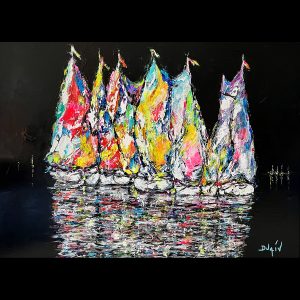 Nuit Réflection 38'' x 51''