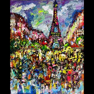 Paris Impro 16''x13''