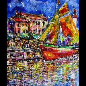 Quai et Reflection 21'' x 18''