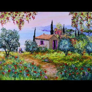 Riviera Colors 30''x40'' - SOLD