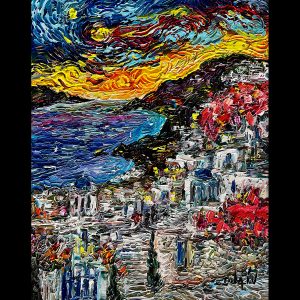 Santorini du Soir 20''x16''