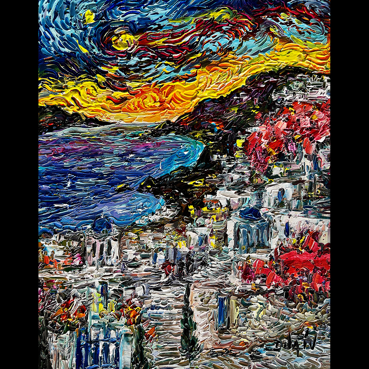 Santorini du Soir 20''x16''
