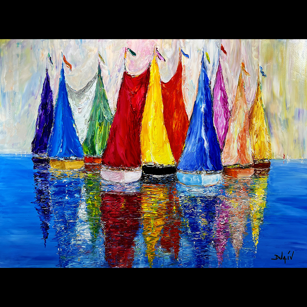 Divine Sails 38''x51''